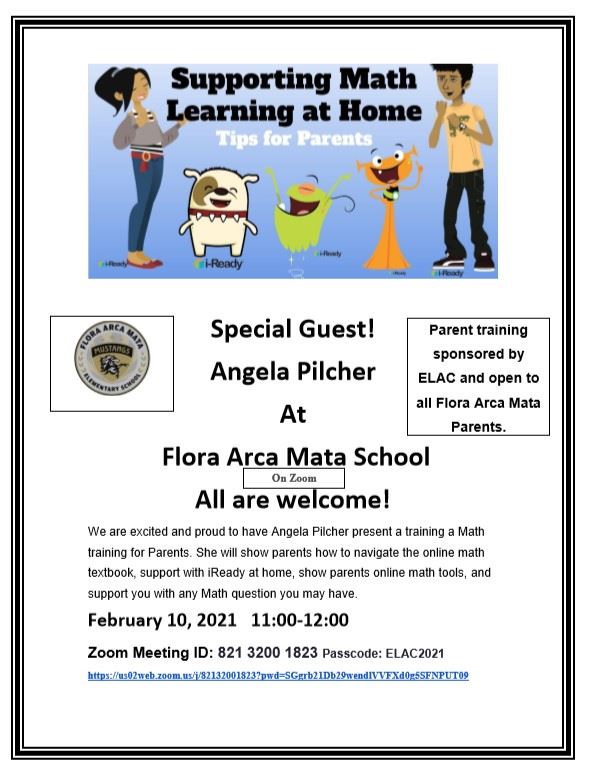 Flora Arca Mata Elementary School / Homepage
